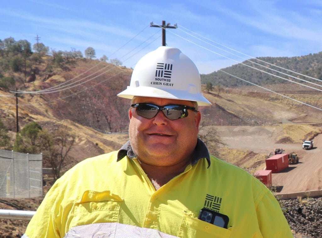 Chris Gray, Site Services Manager – South32 Hermosa